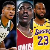 Giannis Antetokounmpo is following LeBron James' "$50,000 move", in learning post-game moves from Rockets Legend Hakeem Olajuwon