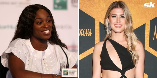 "Cuties" - Sloane Stephens reacts to Eugenie Bouchard making relationship public with model Christie Brinkley's son Jack Brinkley-Cook