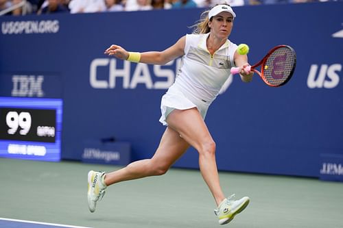 Anastasia Pavlyuchenkova defeated Fiona Crawley at the 2023 US Open