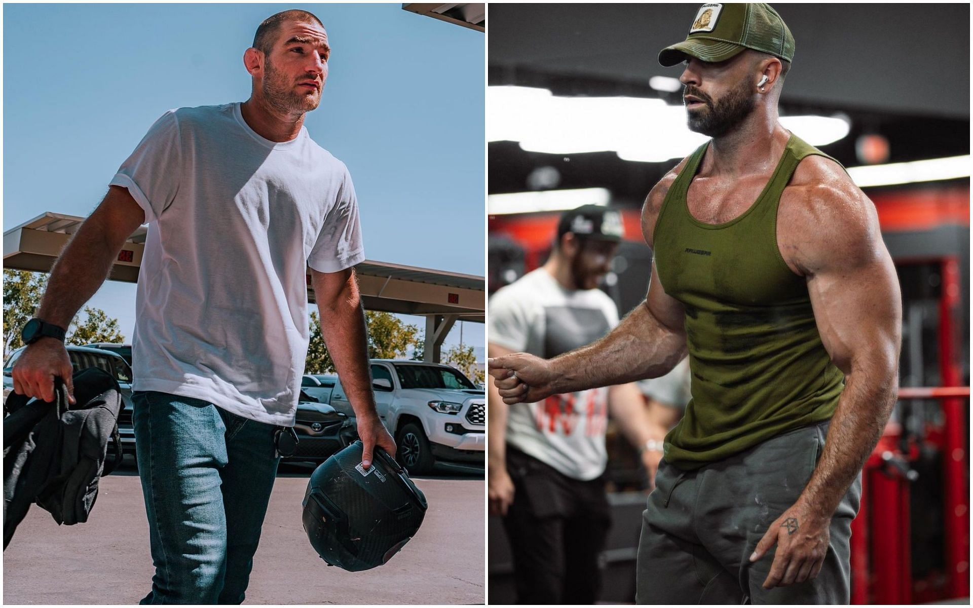 Sean Strickland and Bradley Martyn