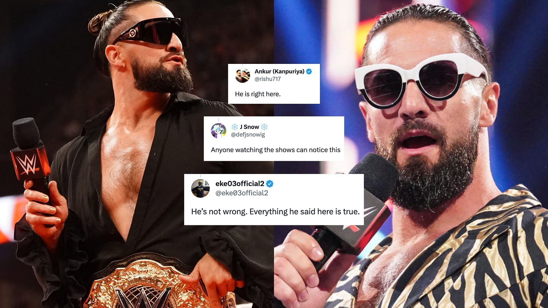 Seth Rollins made some interesting comments recently.