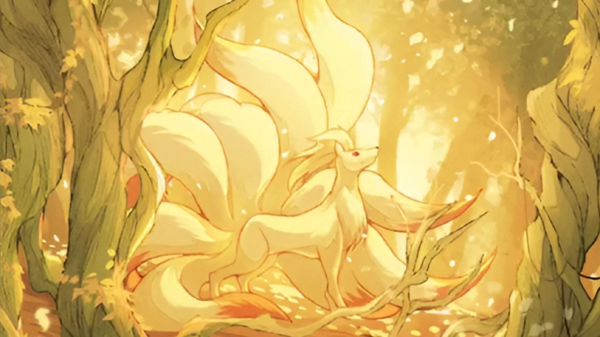 It&#039;s hard not to appreciate this Ninetales Illustration Rare&#039;s art in the Pokemon TCG. (Image via The Pokemon Company)