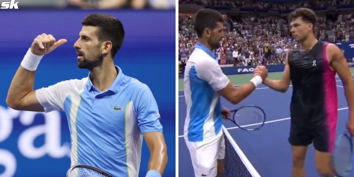 Novak Djokovic beat Ben Shelton in the US Open semifinals