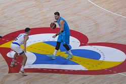 Watch: Luka Doncic pulls off a stunning nutmeg assist in FIBA World Cup 2023 classification games