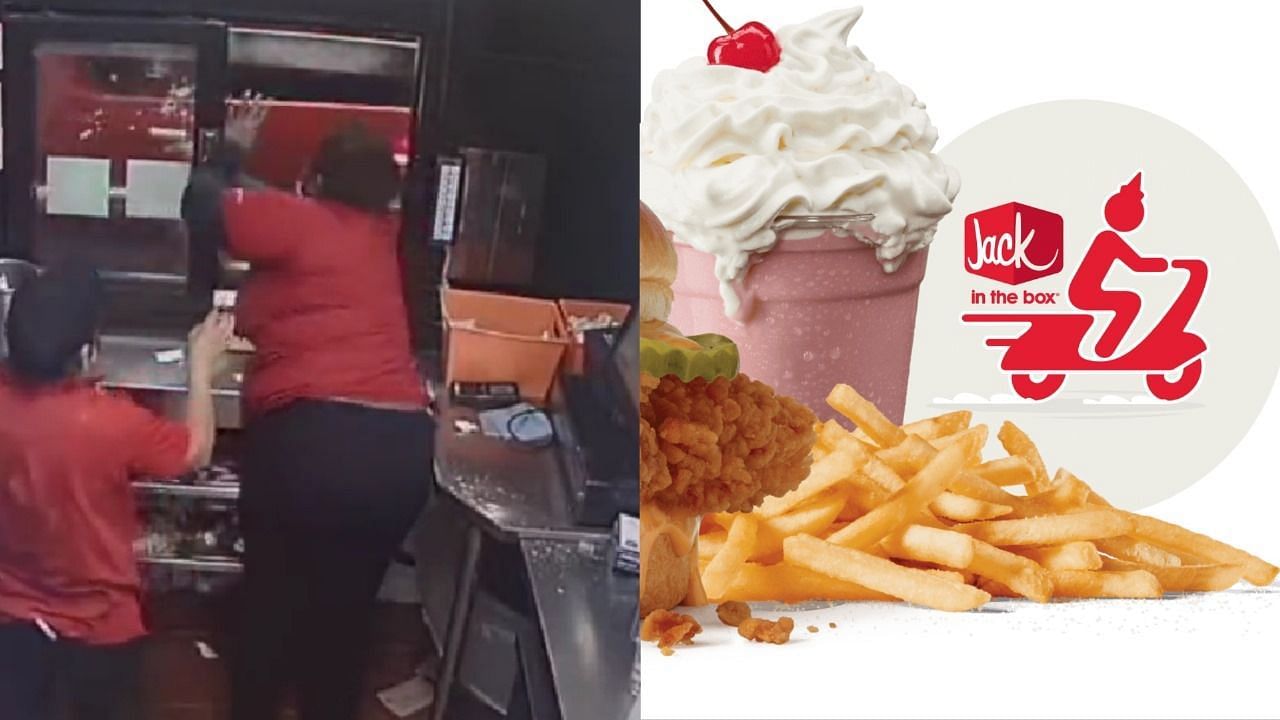 Jack in the Box employee shot at customers over curly fries in March 2021. (Image via X/krassenstein/jackinthebox)