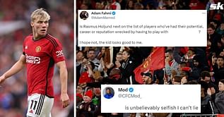 “Unbelievably selfish”, “Costs us way more” – Fans slam Manchester United star for not passing to Rasmus Hojlund in Brighton defeat