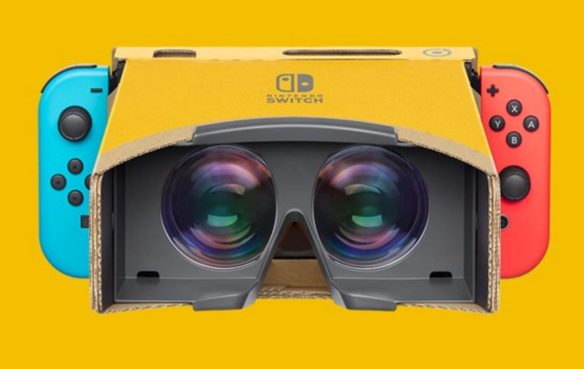 Official promotional art for Nintendo Labo VR kit for Nintendo Switch