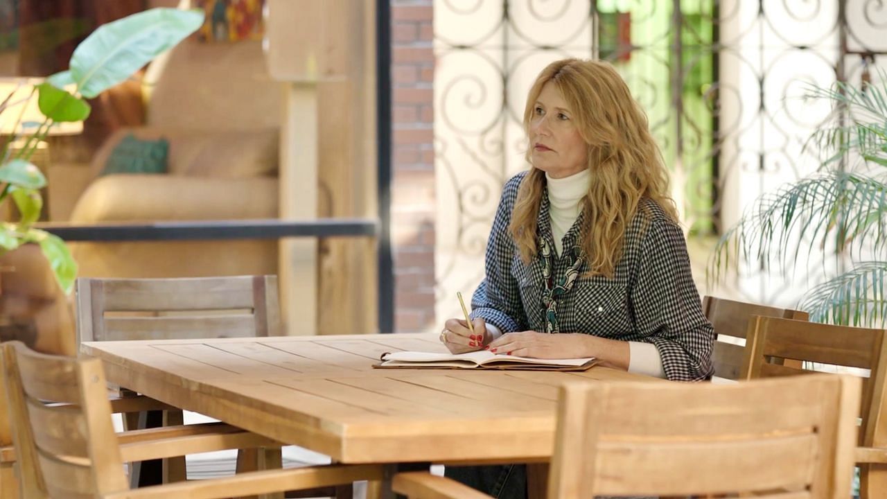 Laura Dern preparing for Common Ground. (Photo via website)