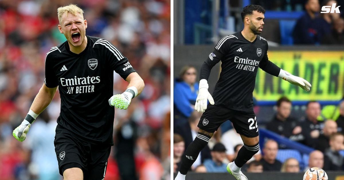 David Raya or Aaron Ramsdale? Peter Schmeichel makes bold claim on Arsenal's goalkeeping conundrum