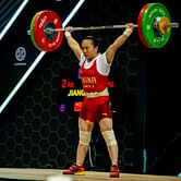 China’s Jiang Huihua breaks Mirabai Chanu’s world record in World Weightlifting Championships