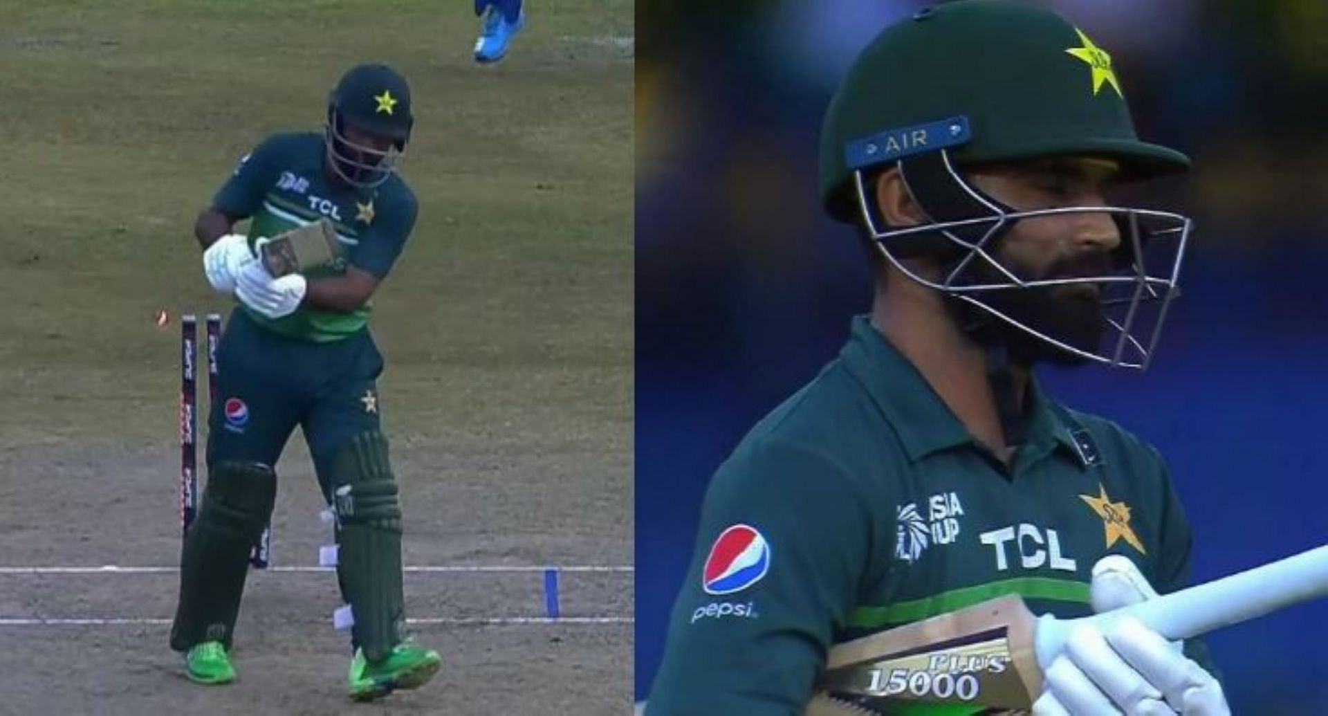 Fakhar was originally dropped for this game before making a last-minute return
