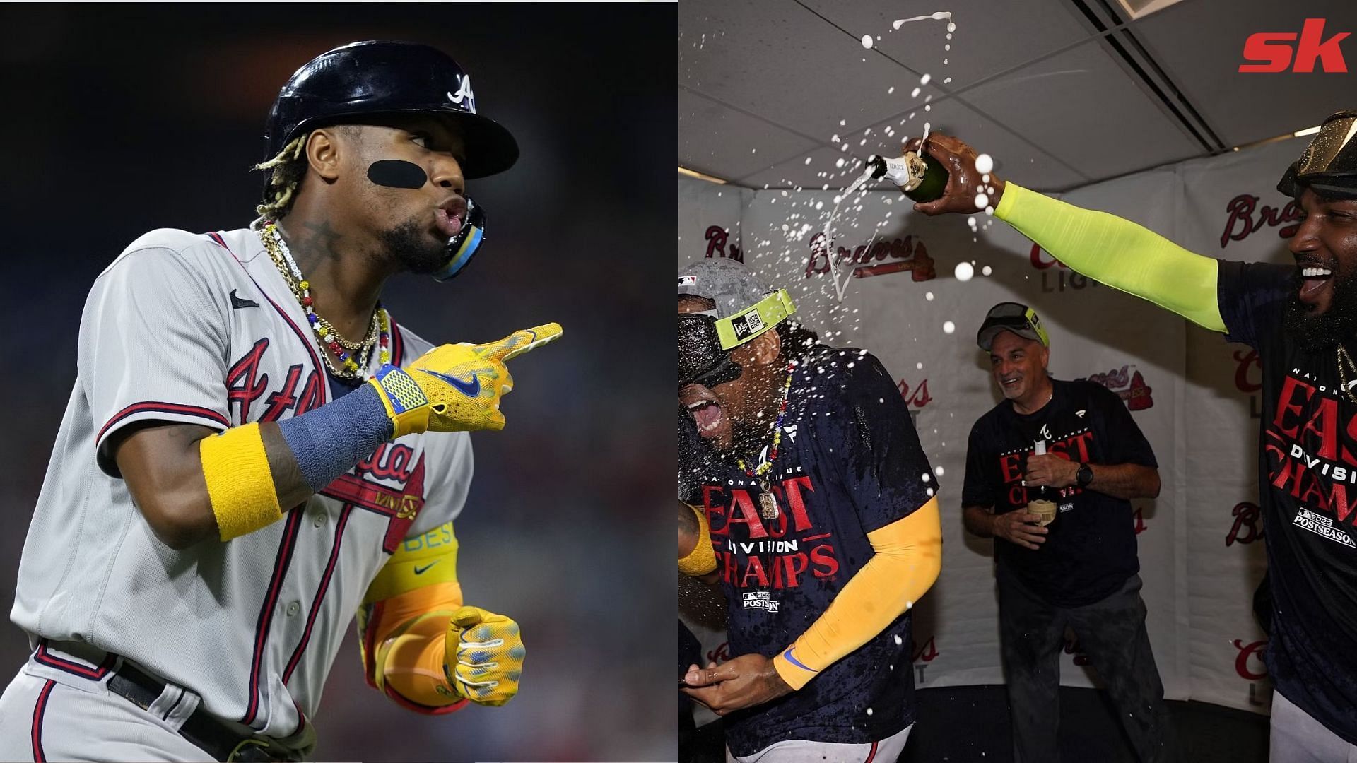 WATCH: Ronald Acuna Jr. embraces the hate showered by Phillies fans after winning NL East 