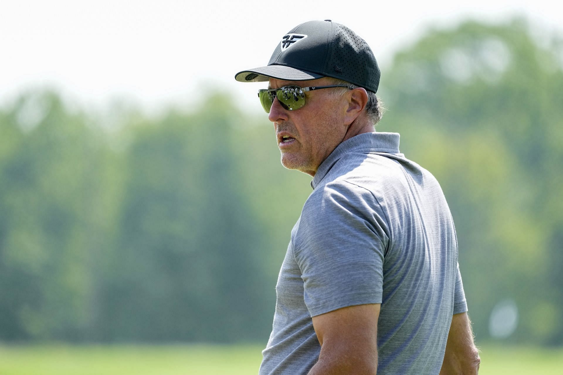 Phil Mickelson at the LIV Golf Bedminster (via Getty Images)