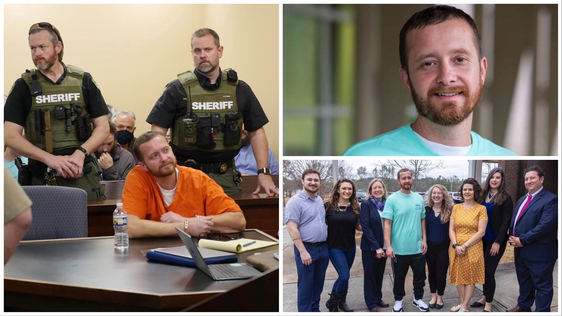 After 22 years of wrongful imprisonment Joey Watkins became a free man this September (Images via Facebook/Georgia Innocence Project)