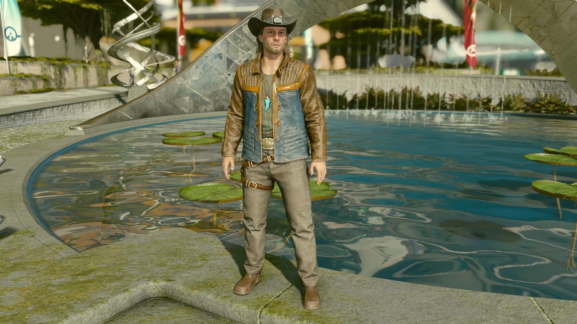 Sam Coe as a playable character (Image via Nexus Mods)