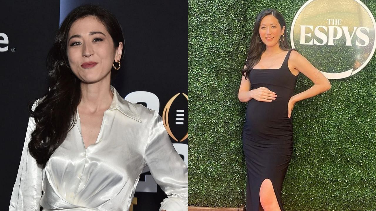 ESPN Analyst Mina Kimes reveals pregnancy in stunning fashion at ESPY  Awards 2023