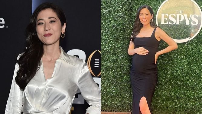 Mina Kimes accidentally reveals due date after announcing pregnancy at ESPY awards