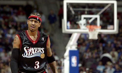 Phliadelphia 76ers legend Allen Iverson