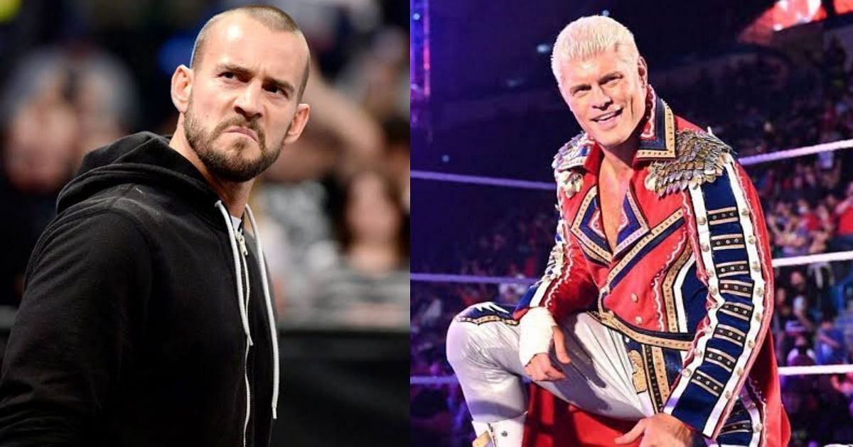 Cody Rhodes CM Punk AEW