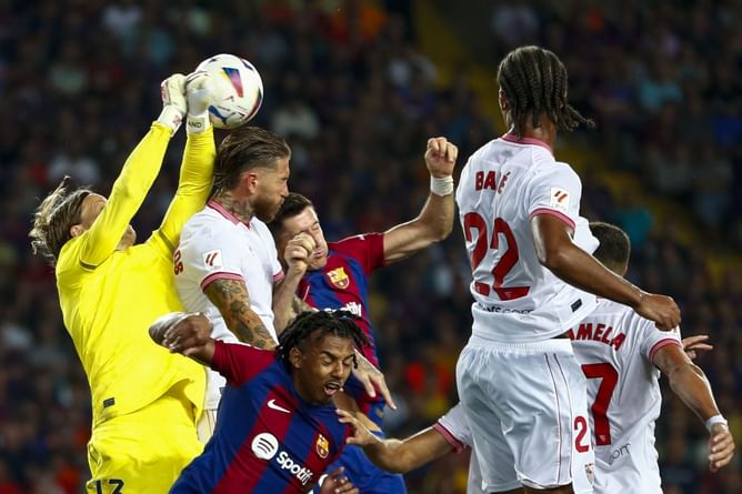 Barcelona 1-0 Sevilla: 5 Talking Points as old foe Sergio Ramos hands Barca the win with late own goal | La Liga 2023-24