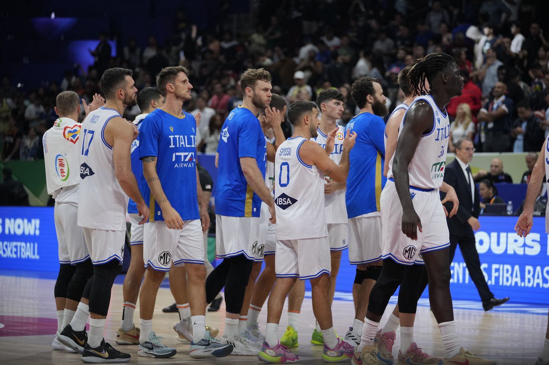 World Cup Italy US Basketball