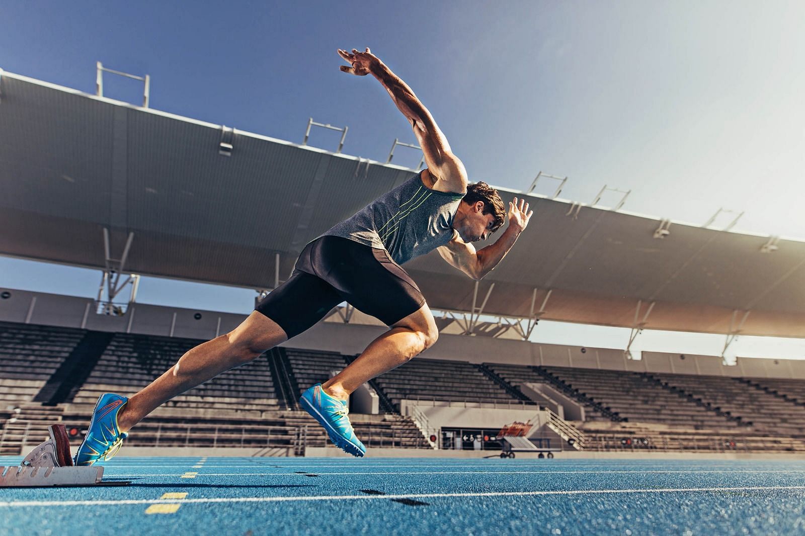 Sprinting burns the most calories (Image via Getty Images)