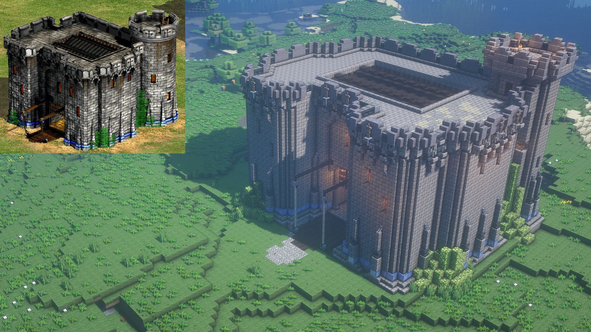 Age of Empires Castle (Image via Reddit/u/Bladjomir)