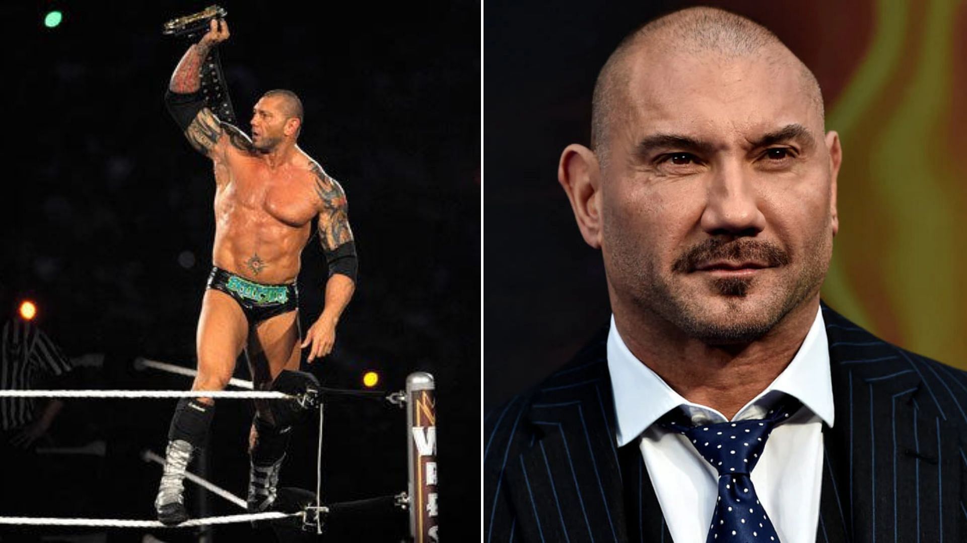 Batista is a former WWE Superstar and presently, a successful Hollywood actor.