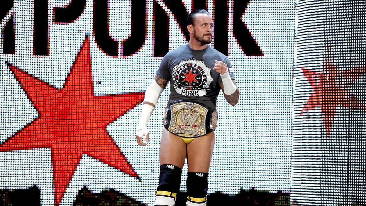 CM Punk is a two-time WWE Champion.