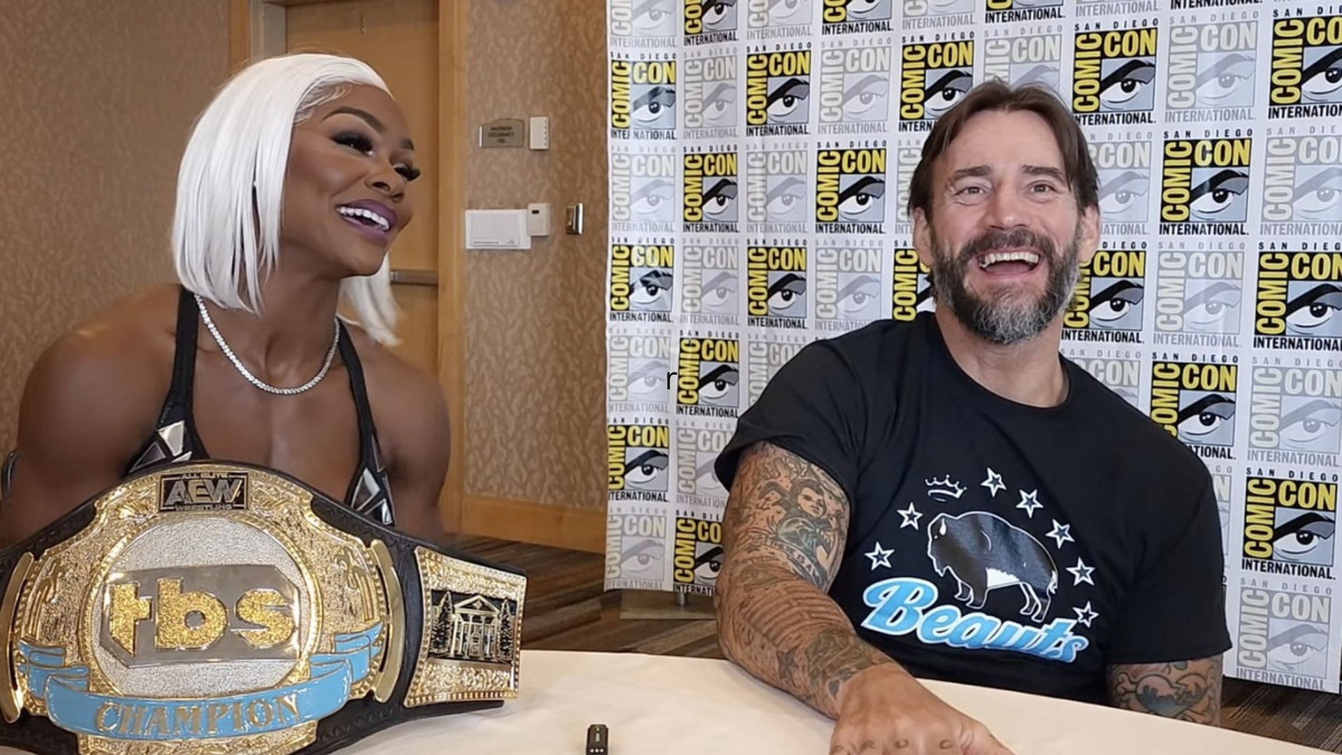 Jade Cargill and CM Punk were previously with AEW