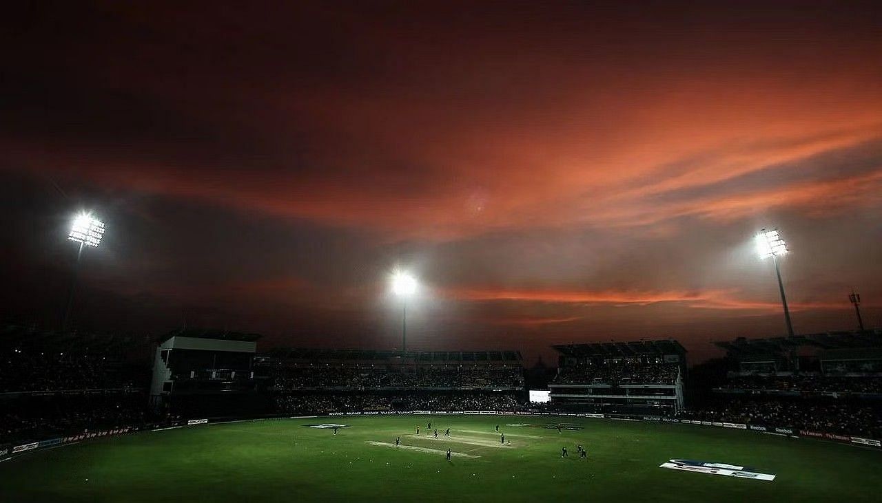 View at R Premadasa Stadium under the lights [Getty Images]