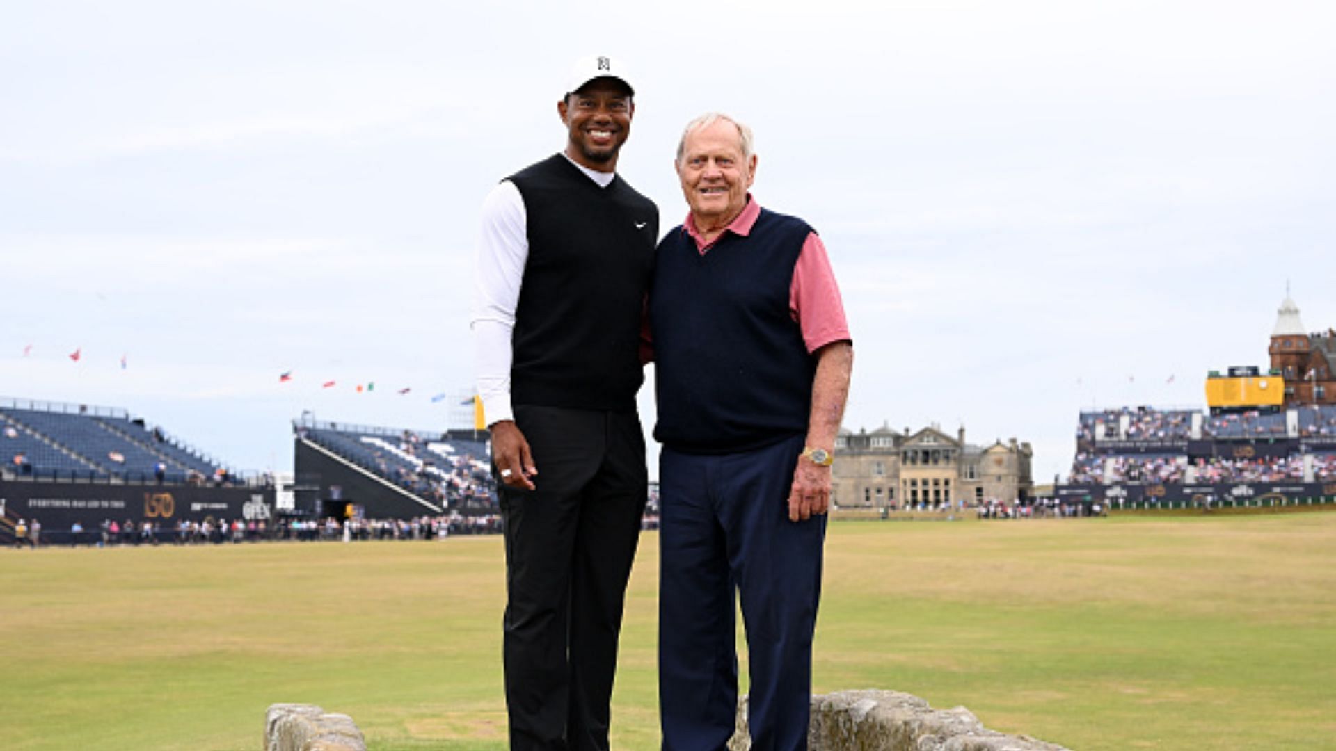 Tiger Woods, Jack Nicklaus on the PGA Tour (Image via Getty)