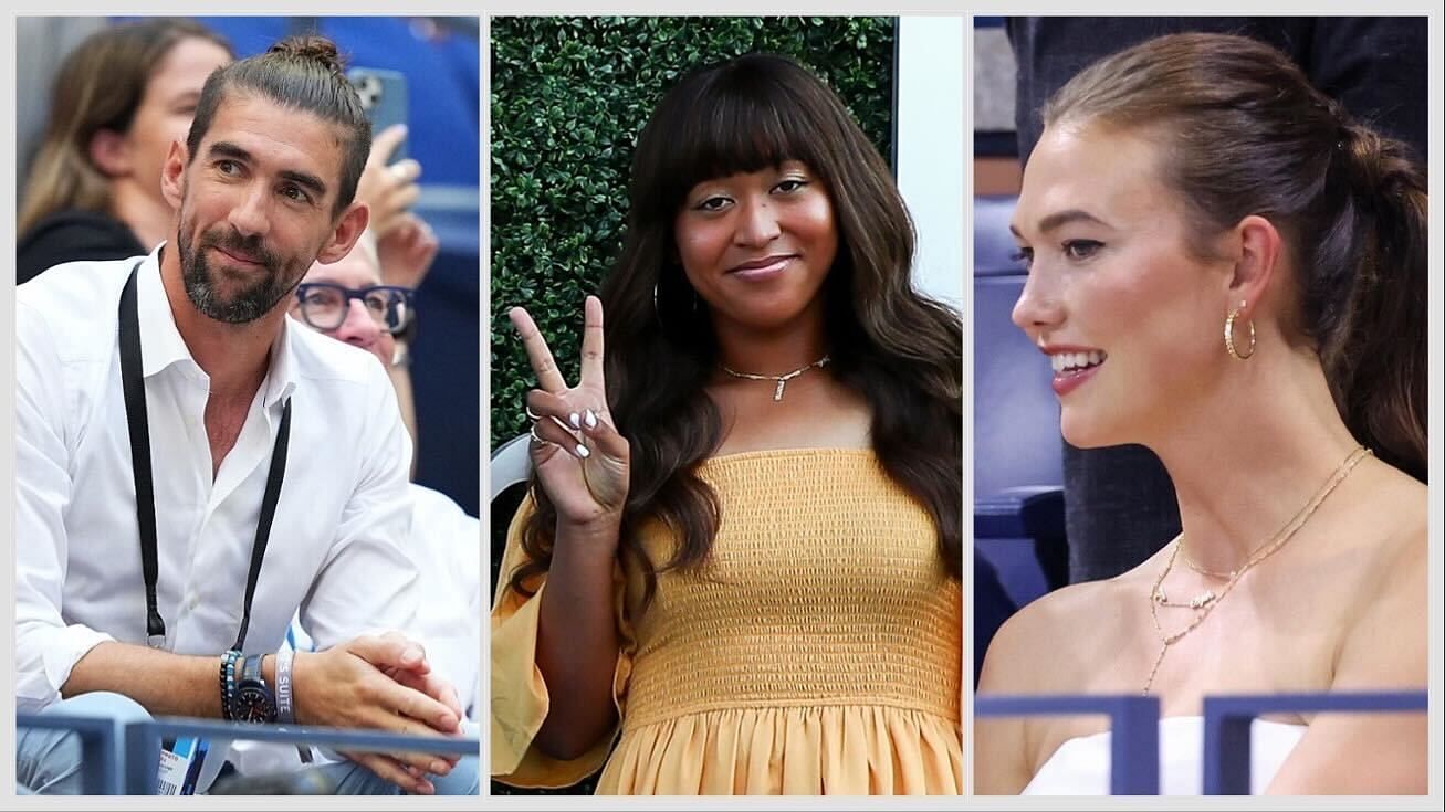 Michael Phelps, Naomi Osaka, and Karlie Kloss