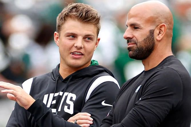Robert Saleh discusses Zach Wilson’s disappointing performance in brutal loss to Patriots