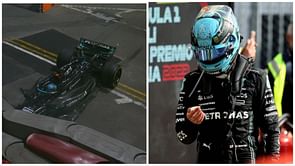“If he did that 2 laps earlier, Lewis Hamilton wins”: F1 fans react to George Russell’s last-lap crash in the Singapore Grand Prix
