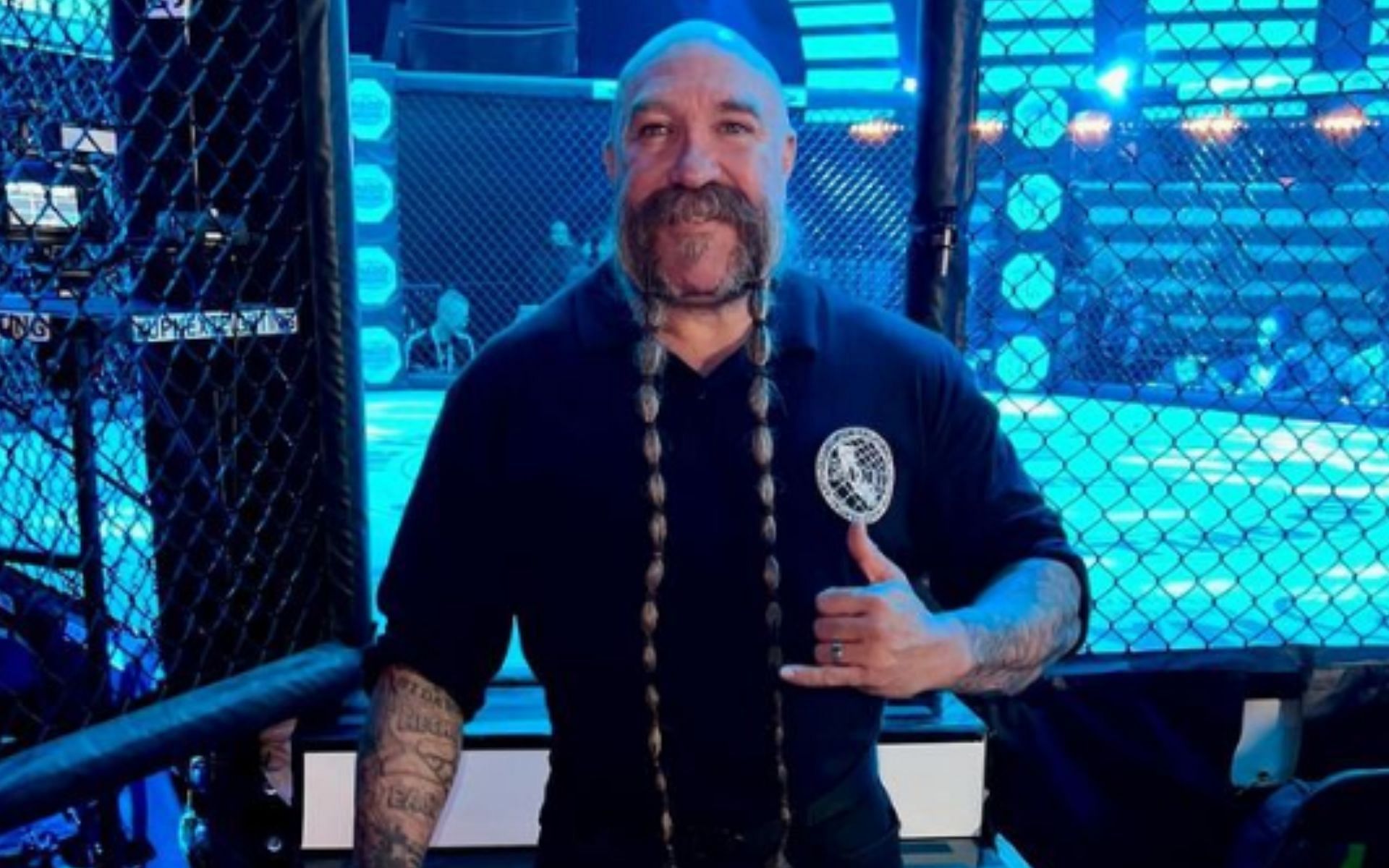 MMA referee Mike Beltran [Photo credit: @referee_mike_beltran - Instagram]