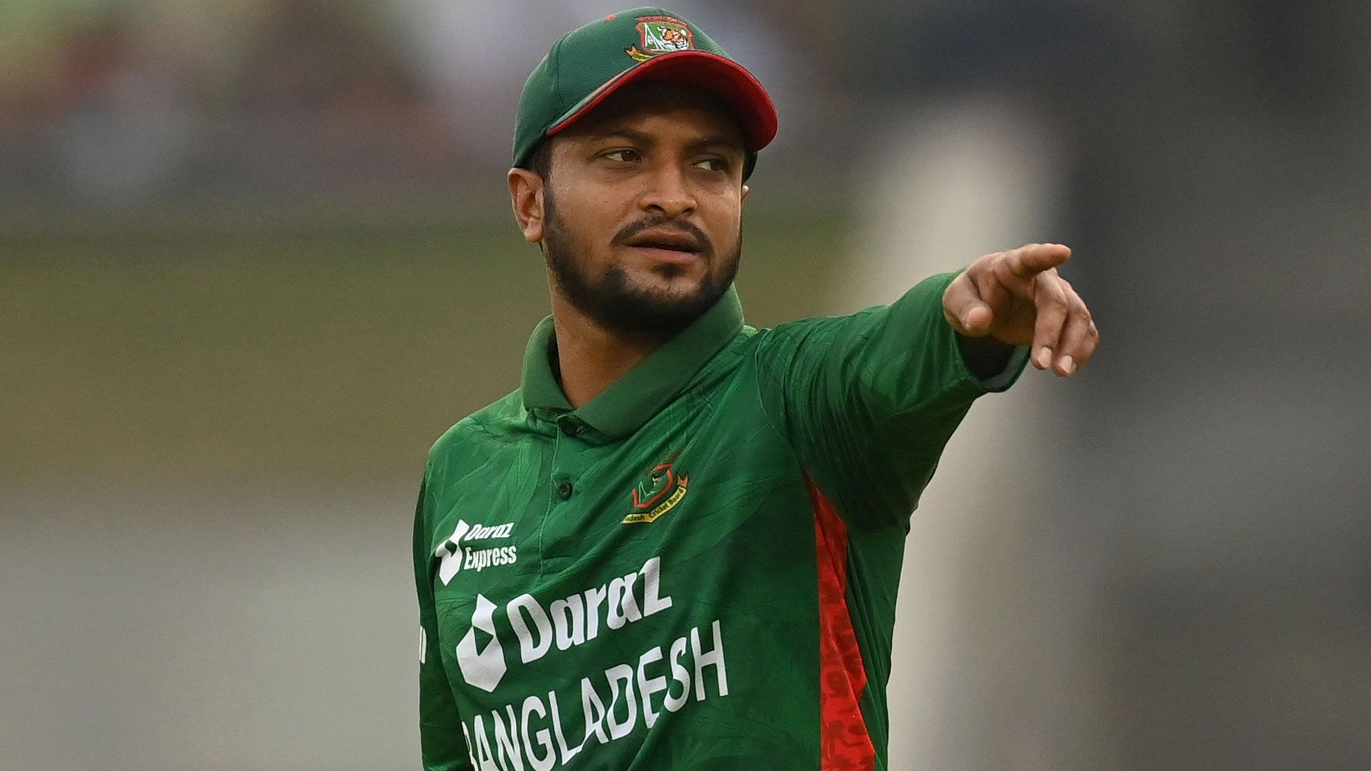 Shakib Al Hasan in action (Image Courtesy: ICC Cricket)