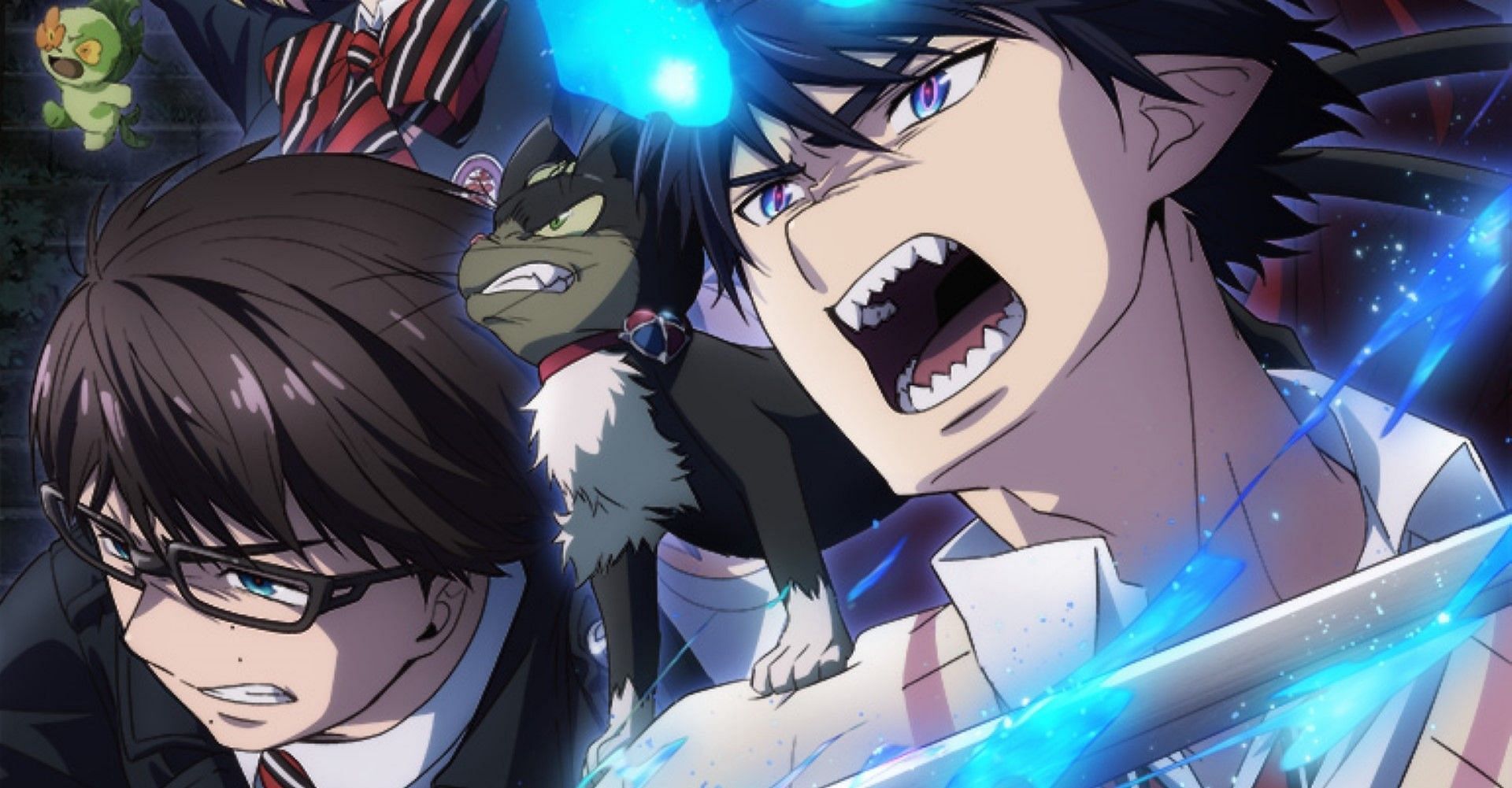 Blue Exorcist Shimane Illuminati Saga announces release with an official trailer at Aniplex