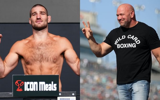 "He's a beauty"- Dana White addresses Sean Strickland assaulting a fan days before UFC 293 title fight against Israel Adesanya