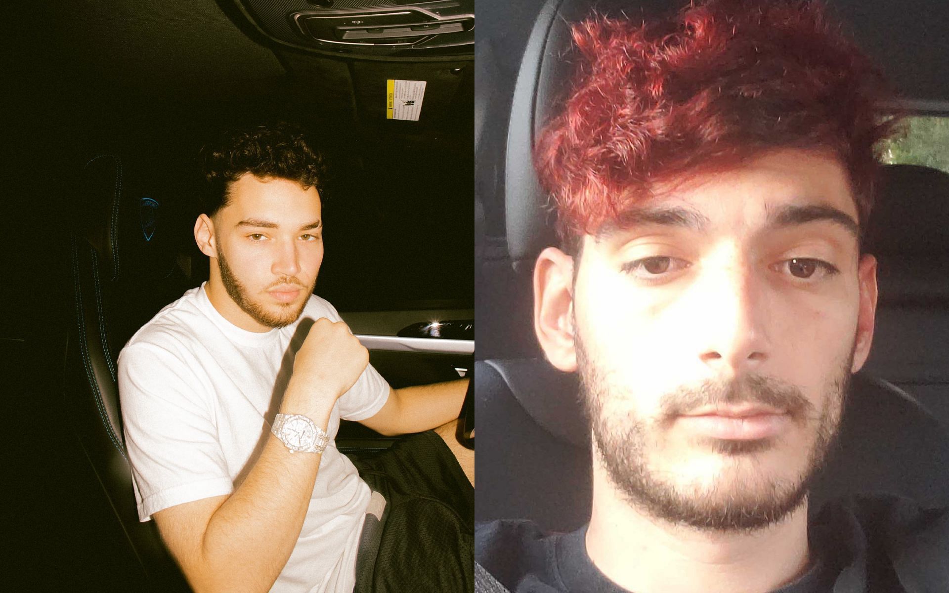 Adin Ross gives his take on the Ice Poseidon controversy (Images via Adin Ross and Ice Poseidon/X)