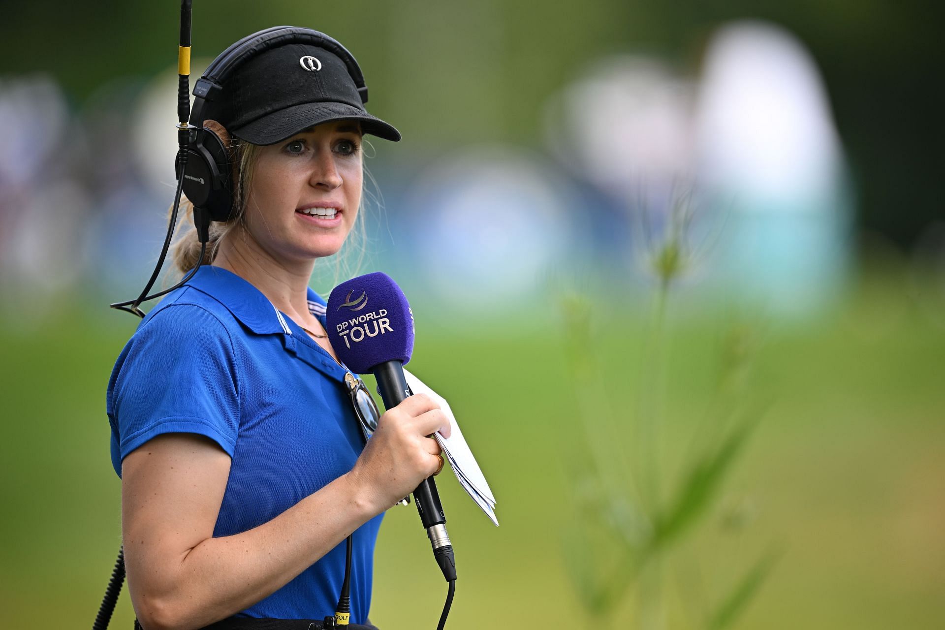 Iona Stephen at the BMW International Open (Image via Getty)