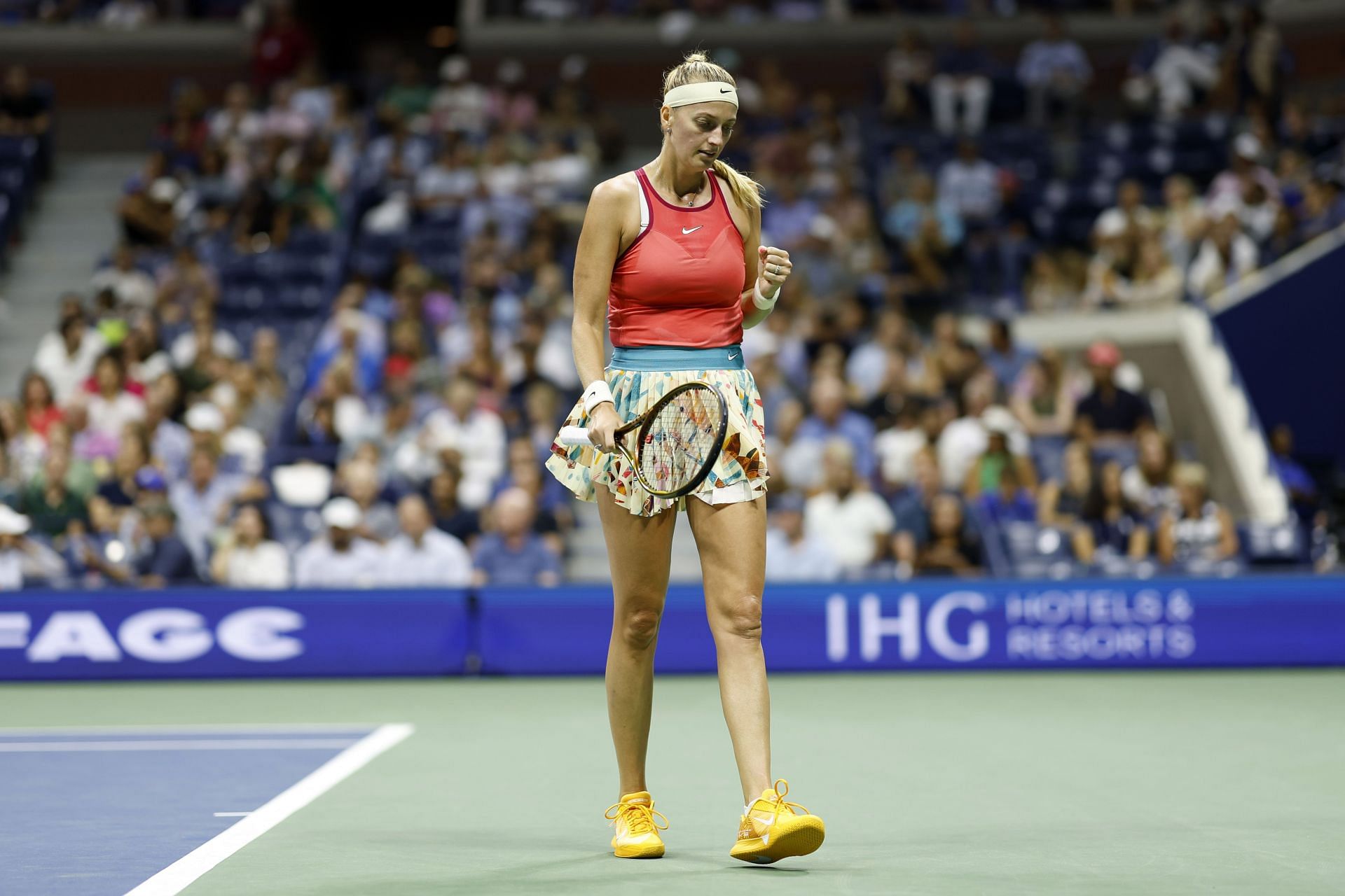 Petra Kvitova at the 2023 US Open.