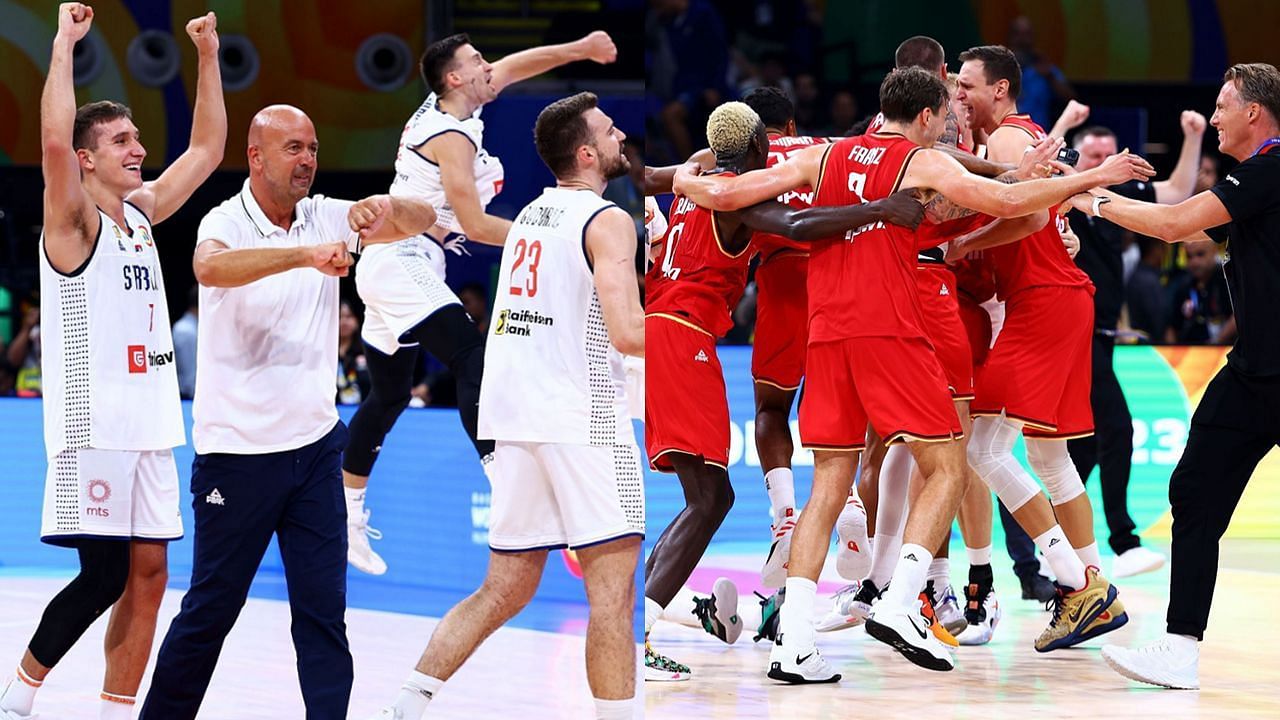 Looking at Team Germany vs Team Serbia FIBA World Cup 2023 final
