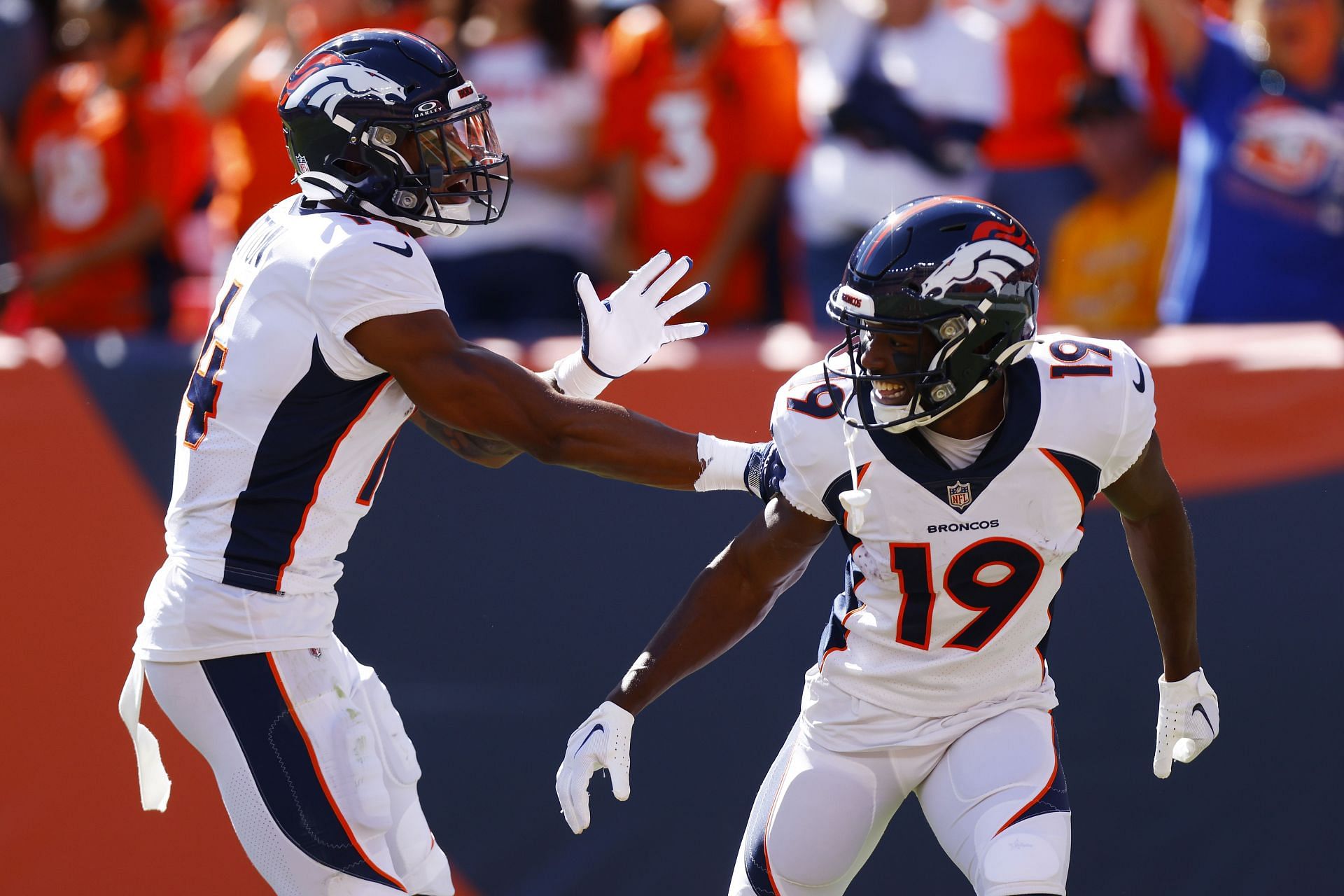 Denver Broncos WR Marvin Mims Jr (#19)