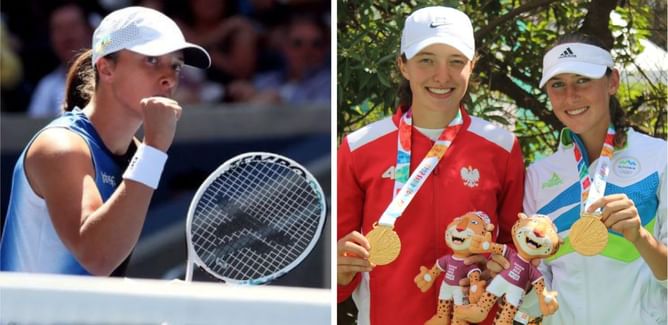 "Iga Swiatek so nasty to play her best match against her bestie" - Tennis fans joke as Pole downs Kaja Juvan for loss of just one game at US Open