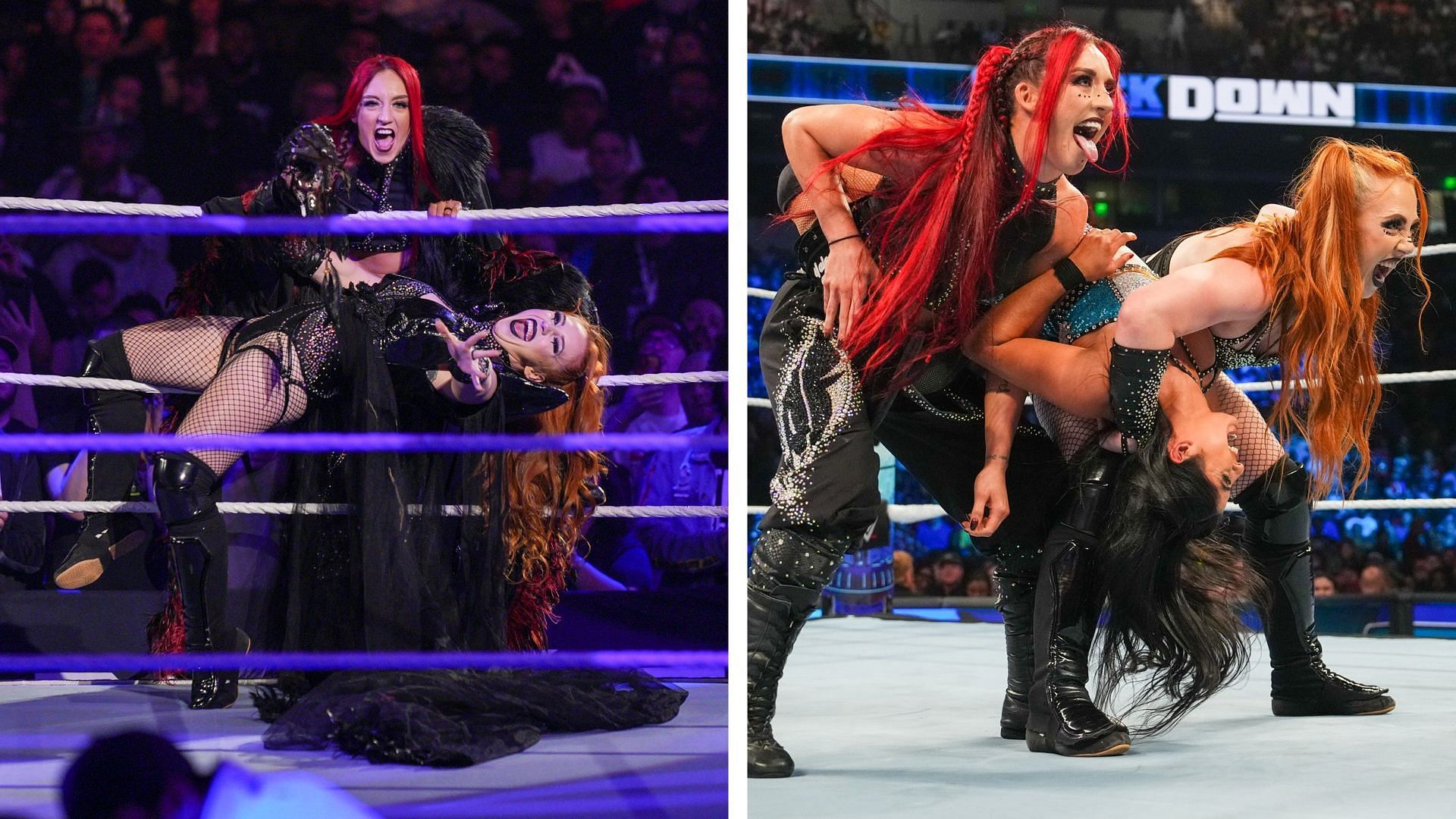 The Unholy Union of Isla Dawn and Alba Fyre appeared during WWE SmackDown