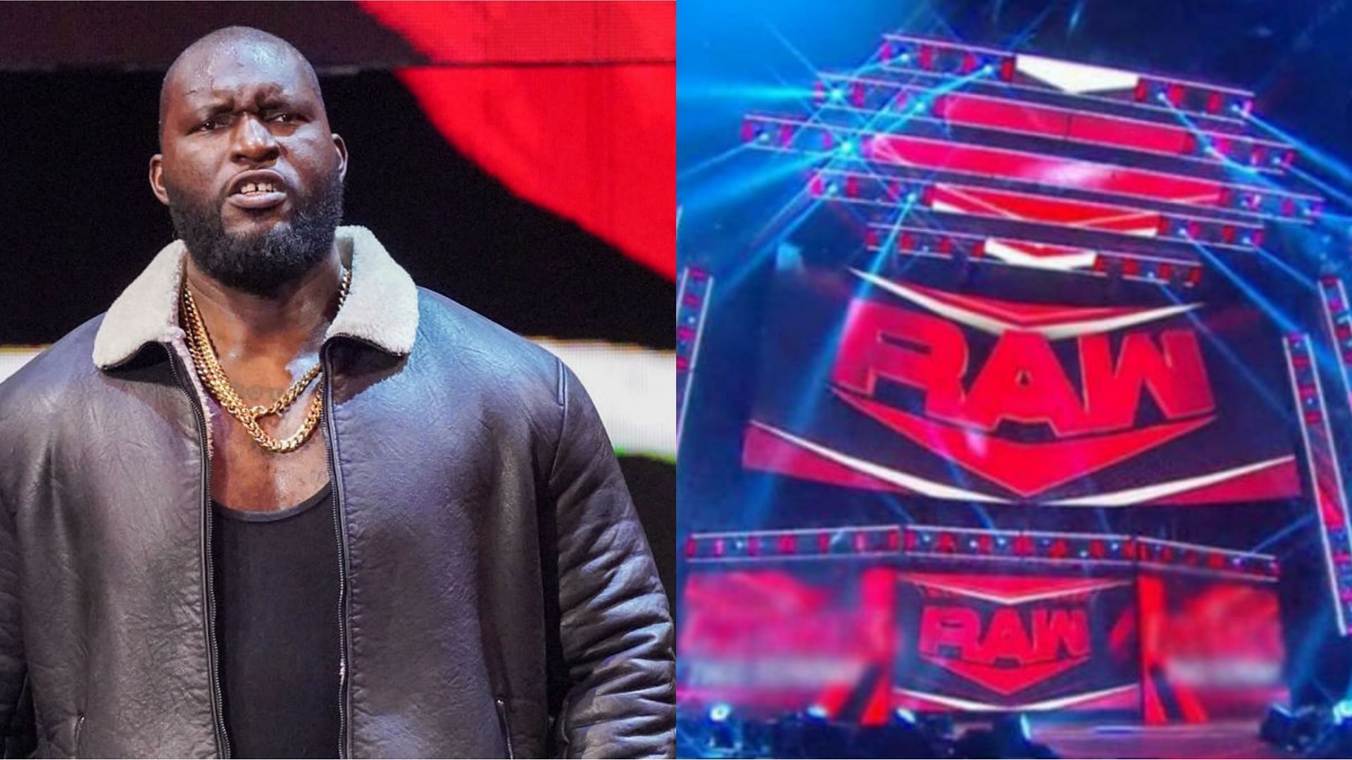 Omos was in action at WWE house show on Saturday!
