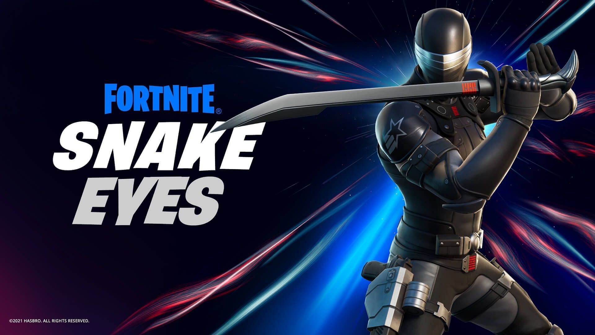 Snake Eyes skin (Image via Epic Games)