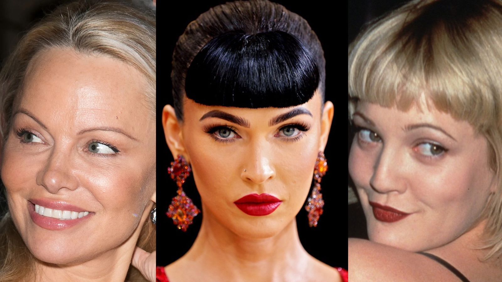 Celebrities who overplucked their eyebrows (Image via Celebimages)