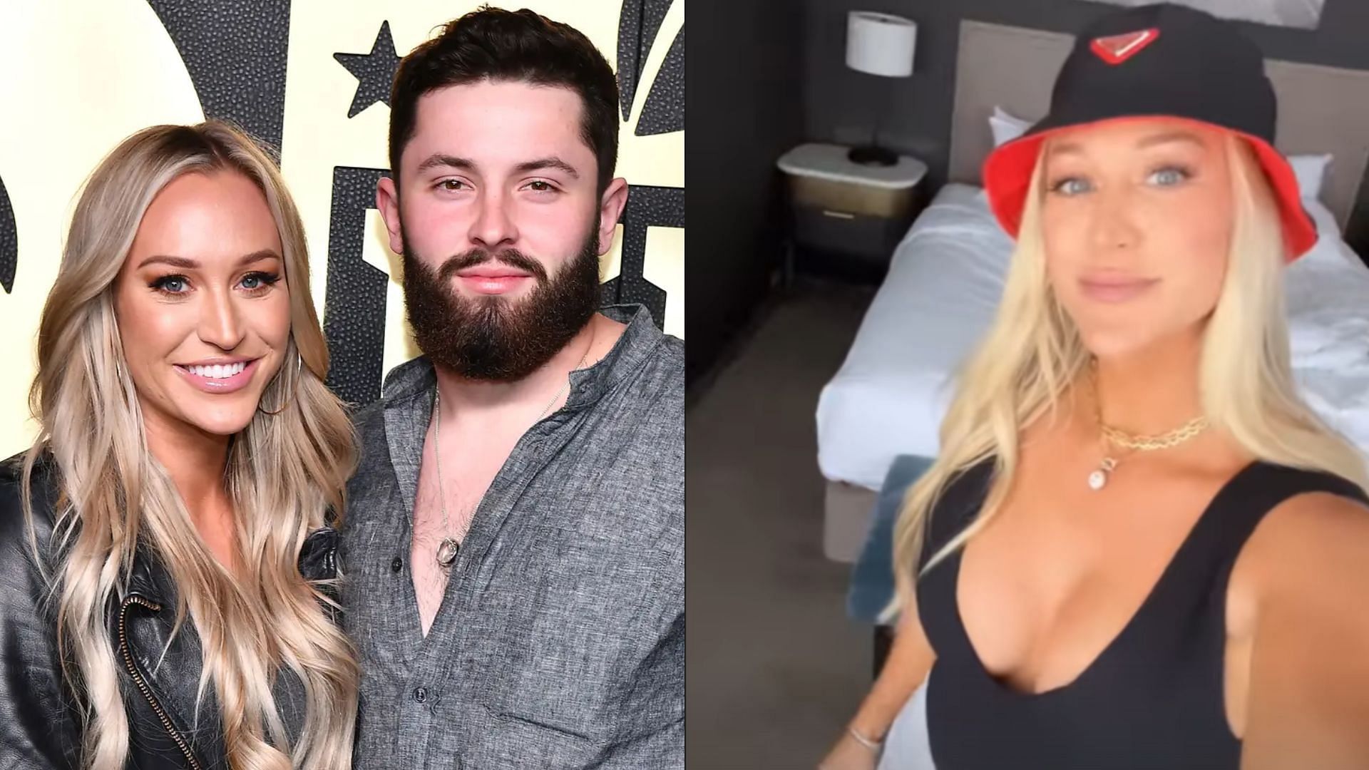 Baker Mayfield's wife, Emily, celebrates end of Panthers' preseason